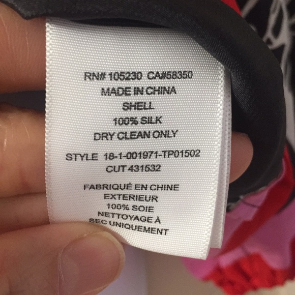 Joie Blouse eilga floral borde silk size xs - Picture 6 of 6